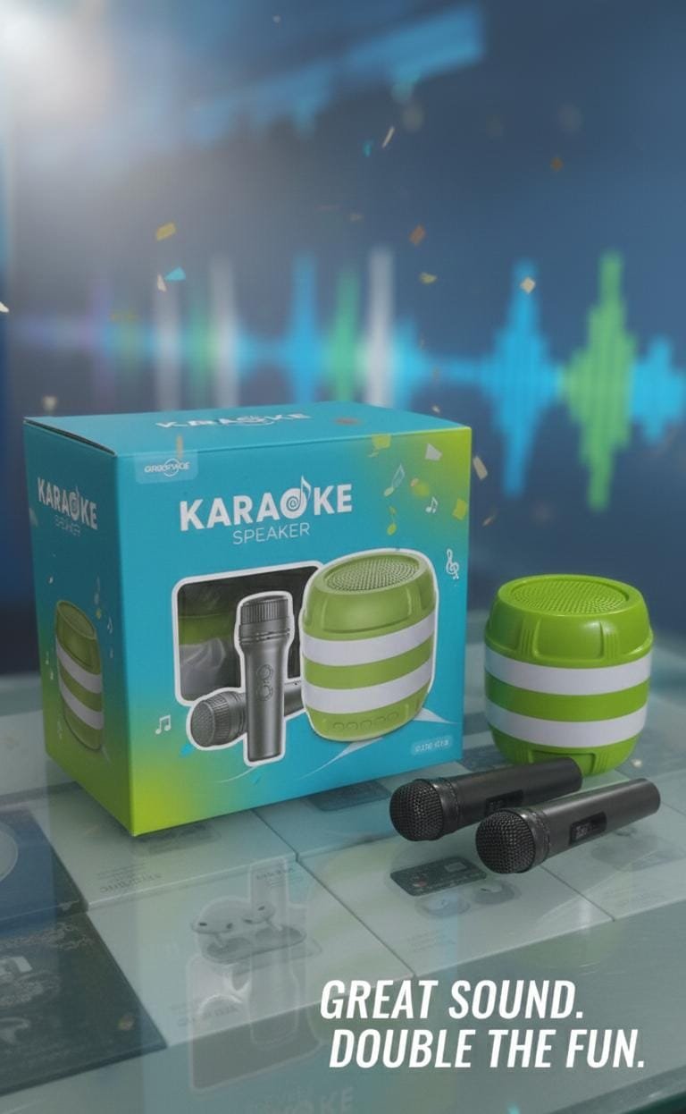 Karaoke Double Mic Speaker
