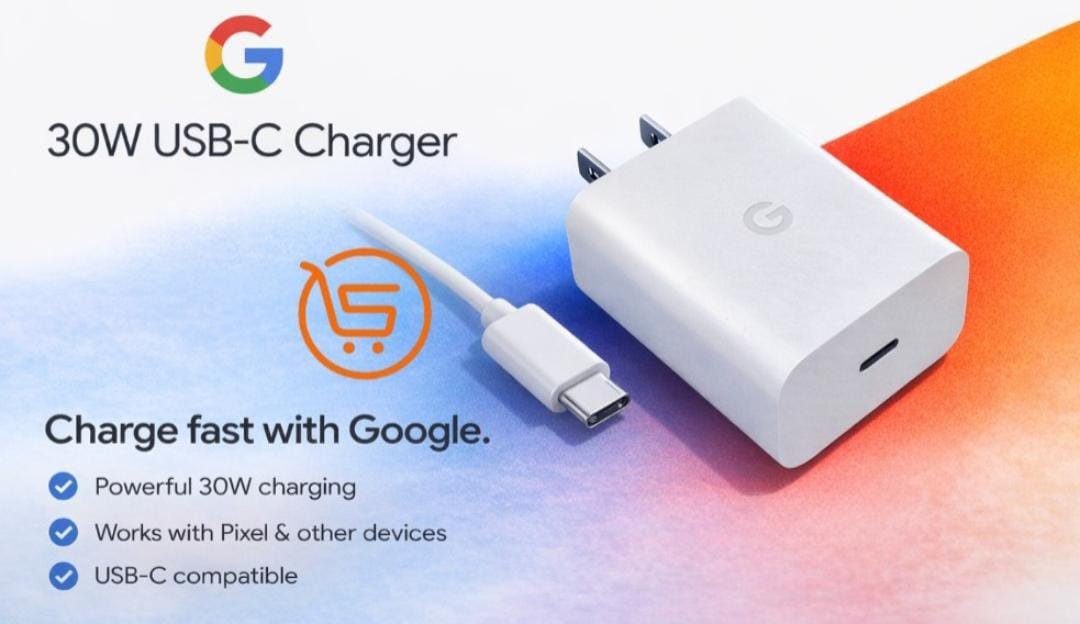 Google Pixel 30W USB-C Charger