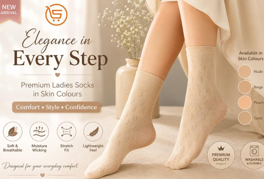 Ladies Premium Socks