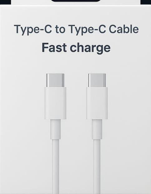 Type-C to Type-C Fast Charging Cable